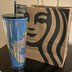 🛑 SOLD 🛑 🥂Starbucks Holiday Color Change Cold Cup Tumbler🥂